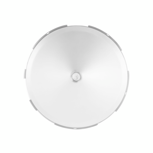 Universal Chrome Front Hubcap With 3 Bar Straight Spinner - 7/16" Lip