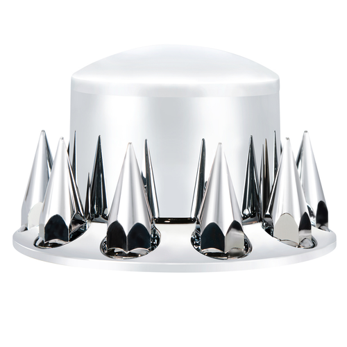 Dome Rear Axle Cover With 33mm Spike Thread-On Nut Covers