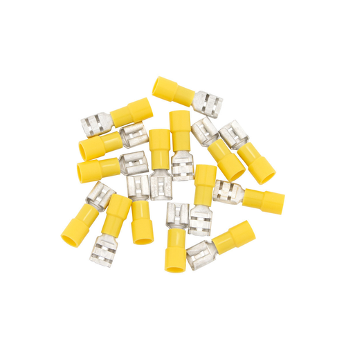12-10 AWG .250 Tab Vinyl FM Disconnect (15-Pack)