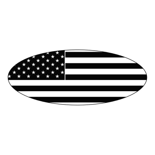 Peterbilt Pedal Logo Plate - US Flag