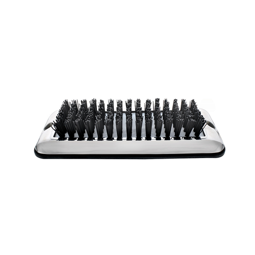 Stainless Shoe/Boot Scraper With Nylon Brush