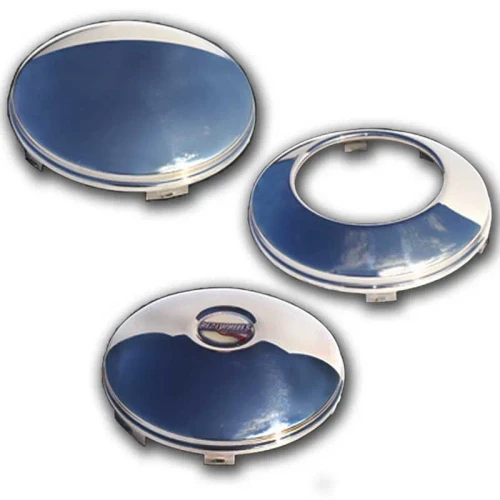 304 Stainless Universal Baby Moon Front Axle Cover - With RealWheels Logo