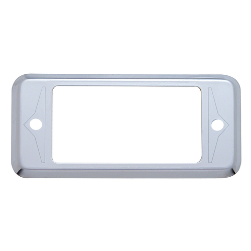 Etched Stainless "A" Panel Pocket Cover for Peterbilt