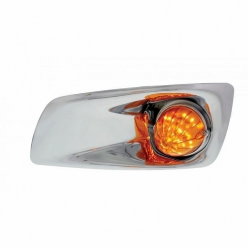 Fog Light Cover With 19 Amber LED Watermelon Light For 2007-17 KW T660