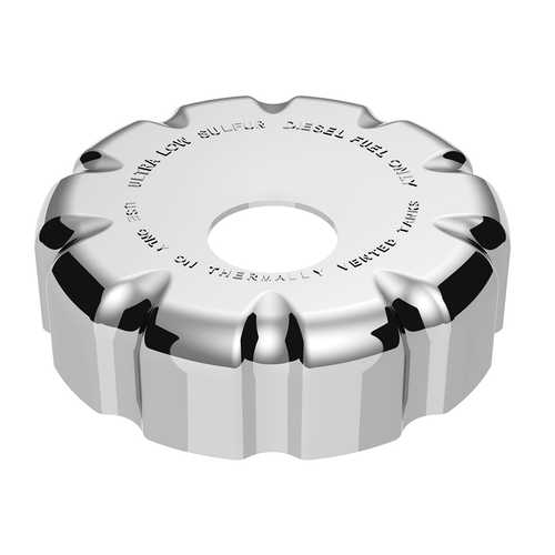 Chrome Plastic Fuel Cap Cover For Volvo