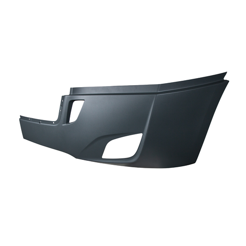Bumper Cover With Fog Light Opening & Without Deflector Holes For 2018-2024 Freightliner Cascadia