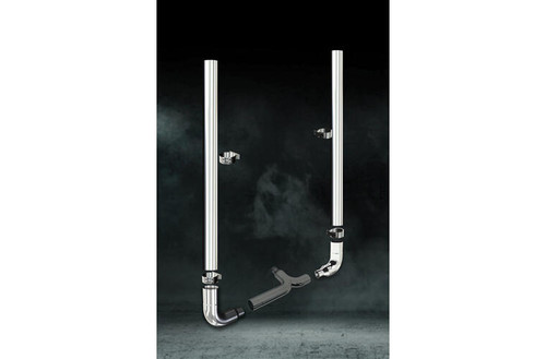 6 inch Diameter Stove Pipe Tip - 114 inch Long - Exhaust Kit for Freightliner