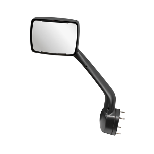 Chrome Hood Mirror Assembly W/ Sequential LED Turn Signal For 2013-2021 Kenworth T680 & Peterbilt 579