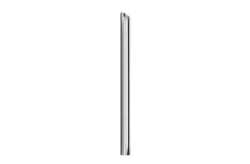 8 inch dia x 114 inch Long, Slash Cut Tip, 1 Piece Exhaust Pipe, No Reduction