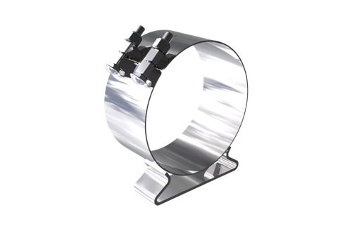 5-inch HD Two Stud Exhaust Clamp for Kenworth and Universal fit