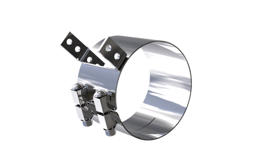 7-inch HD Top Exhaust Clamp for Kenworth aero cab trucks