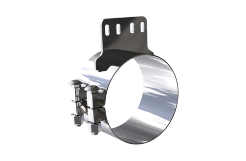 5-inch HD Top Exhaust Clamp for Kenworth non-aero cab trucks