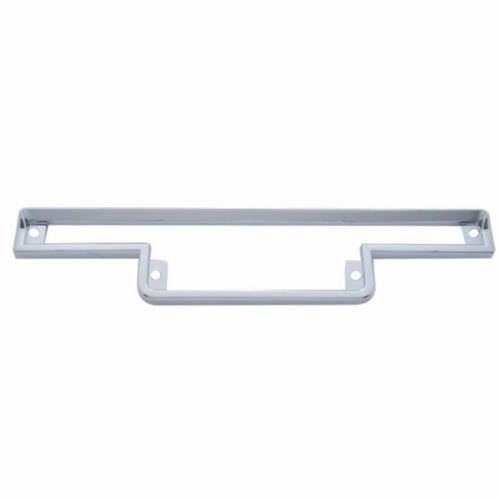 Chrome Plastic Warning Light Panel Bezel With Visor For 1990-2000 Peterbilt 379/378/377
