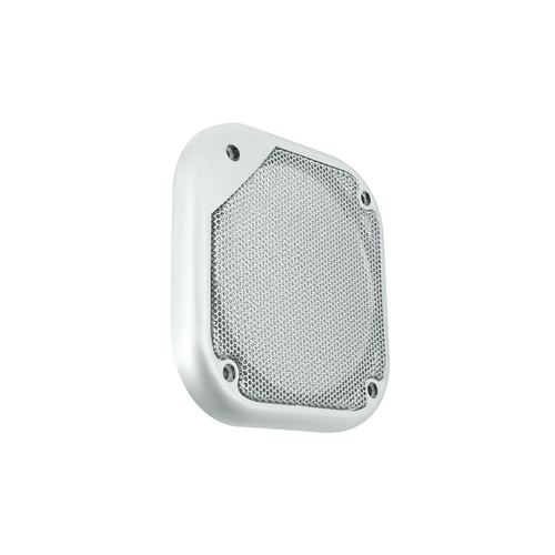 Chrome 5-1/2" Square Speaker Cover For Various Freightliner & Kenworth Models (Pair)