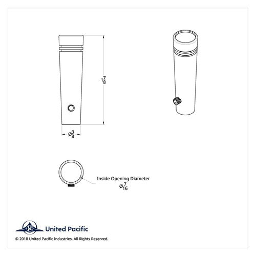 Short Toggle Switch Extension With Color Crystal For Peterbilt