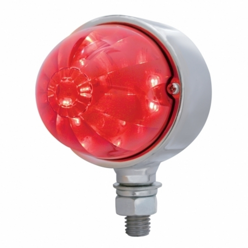 17 LED Watermelon Single Face Light - Red LED/Red Lens
