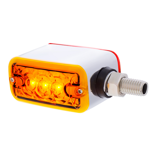 6 LED Single Function Double Face Light - Horizontal Mount