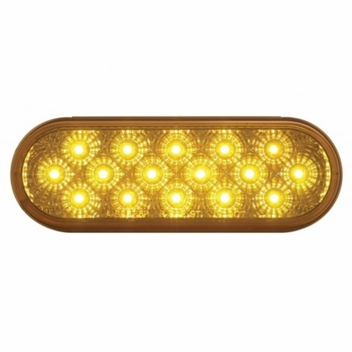 16 LED 6" Oval Reflector Turn Signal Light