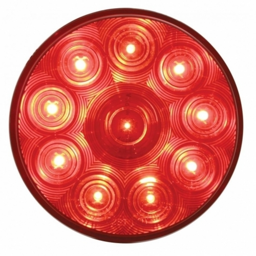 10 LED 4" Round Light (Stop, Turn & Tail)