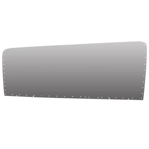 BESTfit Aluminum Extended Hood Top Panel For Peterbilt 359 127 BBC