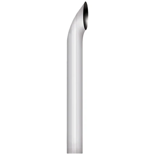BESTfit 6 Inch OD Chrome West Coast Turn Out Exhaust Stack W/ Height Options