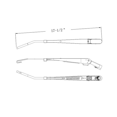 Wiper Arm Assembly for 2015-2021 Western Star Trucks Wiper Arm Assembly for 2015-2021 Western Star Trucks
