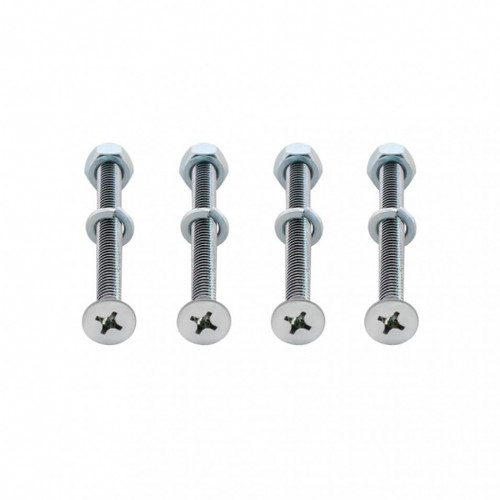 Chrome Floor Stand Mounting Hardware Only (4-Pack) Chrome Floor Stand Mounting Hardware Only (4-Pack)