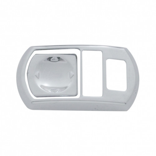 Chrome Plastic Mirror Switch Cover For 2006+ Kenworth W900/T800 Chrome Plastic Mirror Switch Cover For 2006+ Kenworth W900/T800