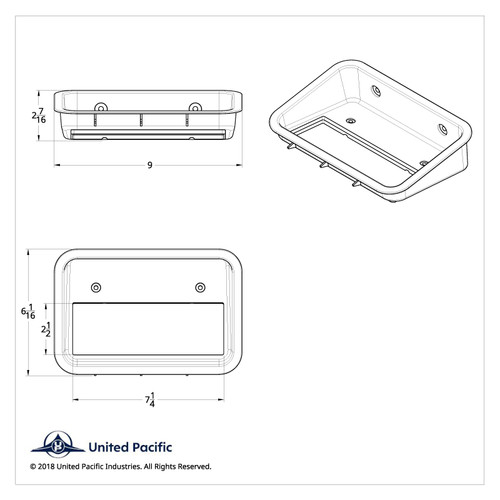 Overhead CB Radio Trim For 2008-2017 Freightliner Cascadia Overhead CB Radio Trim For 2008-2017 Freightliner Cascadia