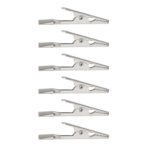2" 10 Amp Alligator Test Clip, 6 Pcs. 2" 10 Amp Alligator Test Clip, 6 Pcs.
