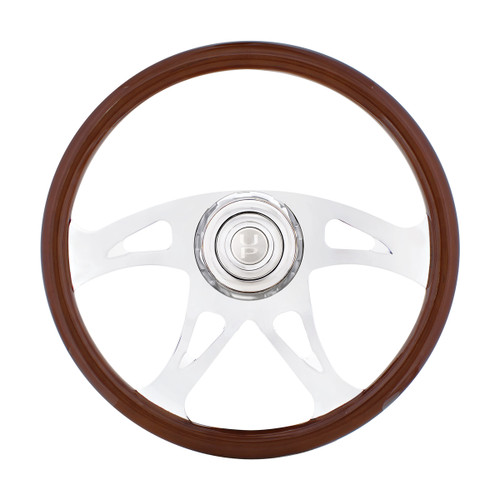 18" Boss Steering Wheel With Hub & Horn Kit - Freightliner 1989-July 2006 18" Boss Steering Wheel With Hub & Horn Kit - Freightliner 1989-July 2006