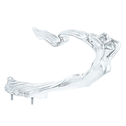 Die-Cast Flying Goddess Hood Ornament - Chrome Die-Cast Flying Goddess Hood Ornament - Chrome