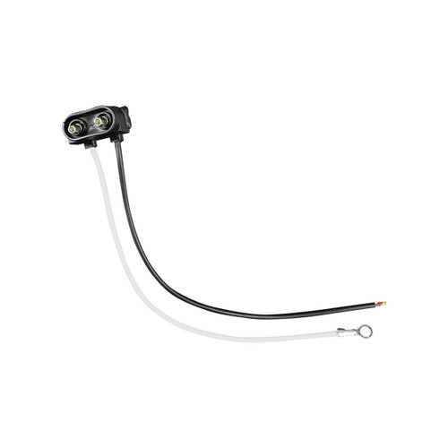 2 Wire Pigtail With 2 Prong Vertical Style Plug-6" Lead (Card) 2 Wire Pigtail With 2 Prong Vertical Style Plug-6" Lead (Card)