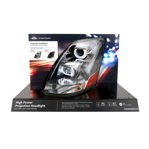 United Pacific Volvo VN/VNL Modular Headlight Display - 31263 United Pacific Volvo VN/VNL Modular Headlight Display - 31263