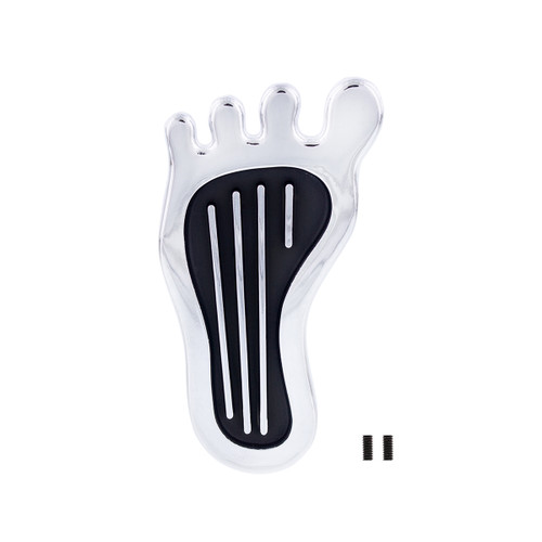 Chrome Barefoot Shape Dimmer Switch Cover Chrome Barefoot Shape Dimmer Switch Cover