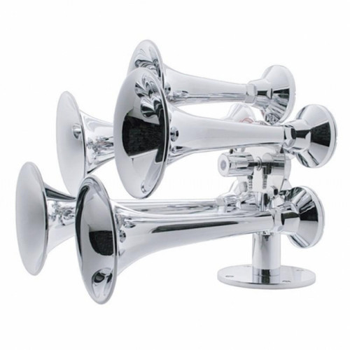 5 Trumpets Chrome Train Horn 5 Trumpets Chrome Train Horn