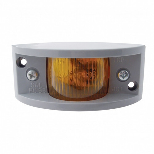 Small Narrow-Rail Light (Clearance/Marker) - Amber Lens Small Narrow-Rail Light (Clearance/Marker) - Amber Lens