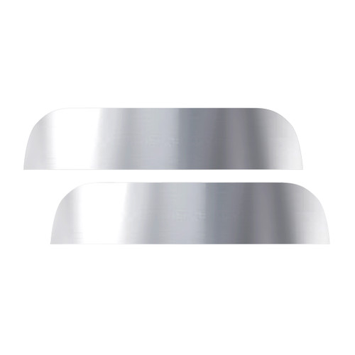 Stainless 7" Chopped Window Trim For 2005+ Peterbilt 379/386/389 Stainless 7" Chopped Window Trim For 2005+ Peterbilt 379/386/389