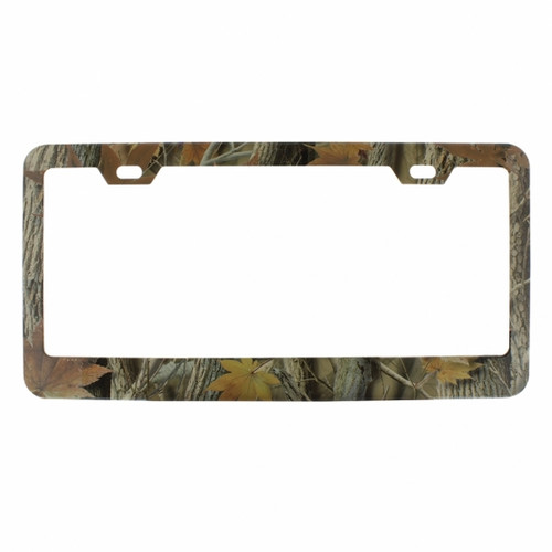 Foliage Camo License Plate Frame Foliage Camo License Plate Frame