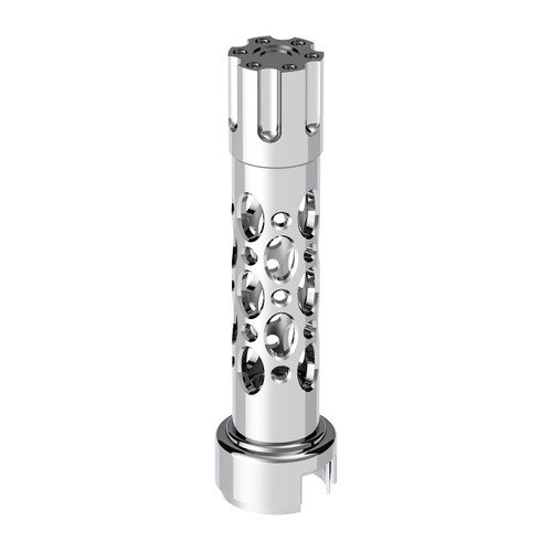 Austin Style Gun Cylinder Gearshift Knob With 13/15/18 Speed Adapter - Chrome/Vertical Austin Style Gun Cylinder Gearshift Knob With 13/15/18 Speed Adapter - Chrome/Vertical