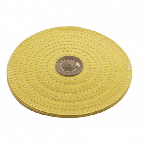 4" Yellow Razor Buff - 1/8" Arbor 4" Yellow Razor Buff - 1/8" Arbor
