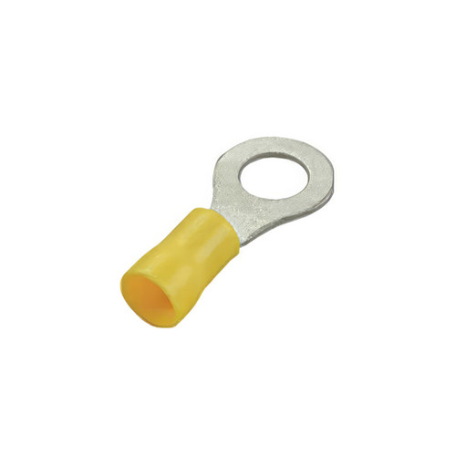 12-10 AWG #8 Stud Vinyl Ring Terminal (14-Pack) 12-10 AWG #8 Stud Vinyl Ring Terminal (14-Pack)