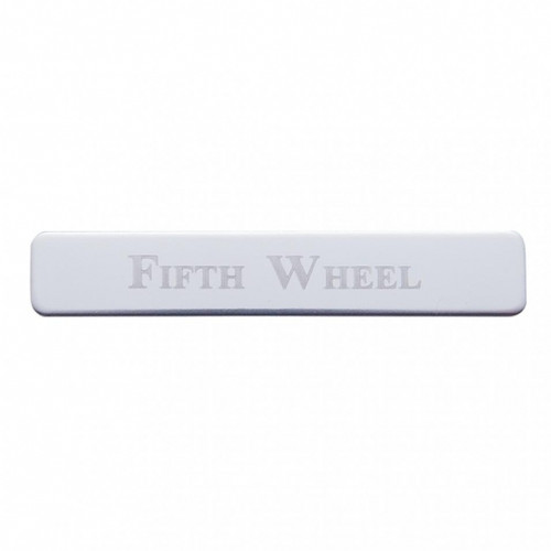Kenworth Stainless Switch Guard Plaque - Fifth Wheel Kenworth Stainless Switch Guard Plaque - Fifth Wheel