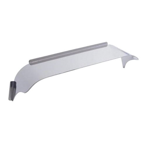 Stainless Steel Visor For 5" X 7" Rectangular Headlight, Smooth Top Style Stainless Steel Visor For 5" X 7" Rectangular Headlight, Smooth Top Style