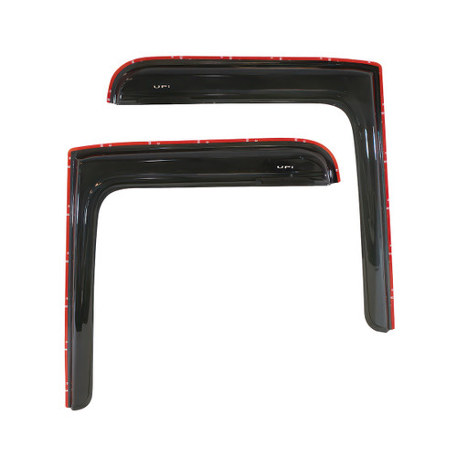 Window Vent Visor For 2008-2017 Freightliner Cascadia - Smoke (Pair) Window Vent Visor For 2008-2017 Freightliner Cascadia - Smoke (Pair)