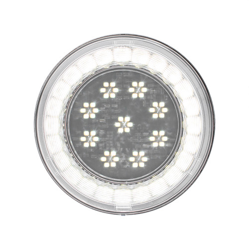 33 LED 4" Round Lumos Light S-Series (Back-Up) - White LED/Clear Lens 33 LED 4" Round Lumos Light S-Series (Back-Up) - White LED/Clear Lens