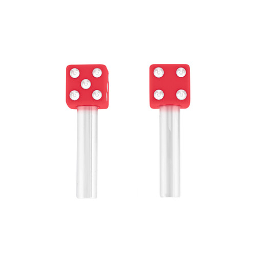 Dice Door Lock Knobs - Red (2Pc/Set) Dice Door Lock Knobs - Red (2Pc/Set)