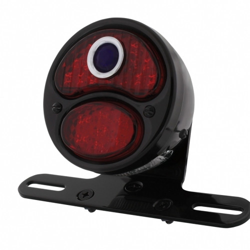 LED "DUO LAMP" Motorcycle Rear Fender Tail Light With Blue Dot LED "DUO LAMP" Motorcycle Rear Fender Tail Light With Blue Dot