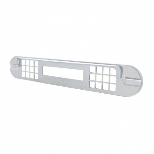 Chrome Plastic Center Dash Warning Light Panel Cover For Freightliner Cascadia Chrome Plastic Center Dash Warning Light Panel Cover For Freightliner Cascadia