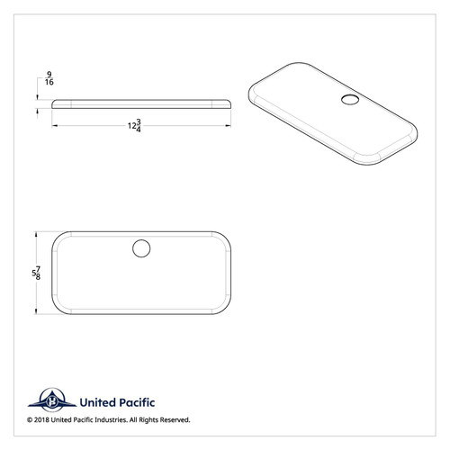Chrome Plastic Upper Side Storage Door Cover For 2007-2018 Freightliner Cascadia Chrome Plastic Upper Side Storage Door Cover For 2007-2018 Freightliner Cascadia